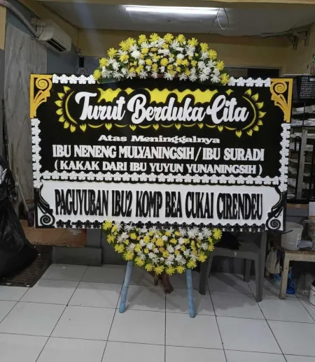 Papan Bunga Duka Batur Utara Kintamani