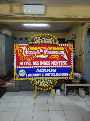 Papan Bunga di Batur Utara Kintamani